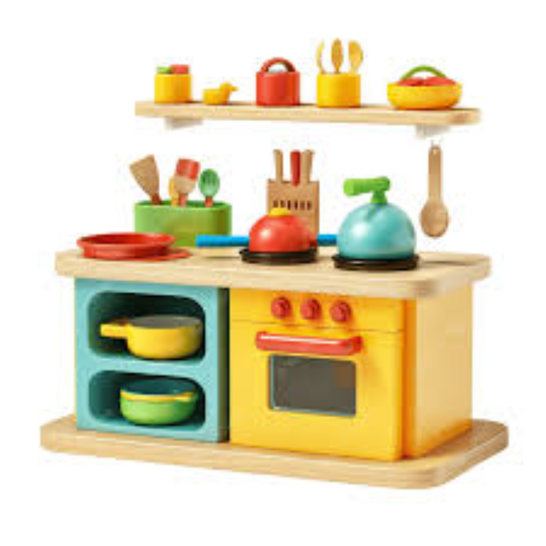 TOY SET KITCHEN COOKING